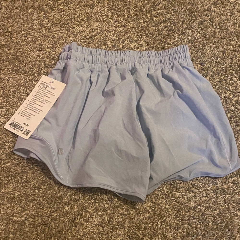 lululemon athletica Light Blue Athletic Shorts